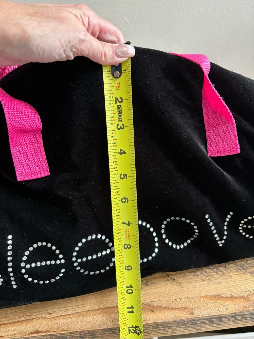 Vintage Beacon Street Girls Black Velour 